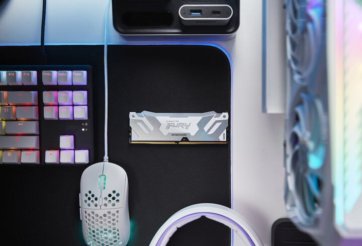 Modul i memories Kingston FURY Renegade RGB White 32GB DDR5 6000 CL32