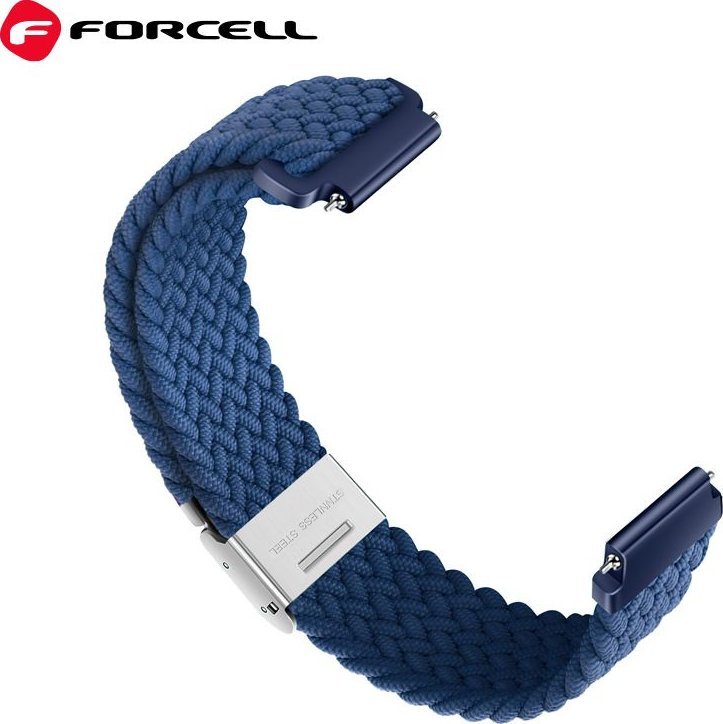 Rrip dore Forcell F Design FX5 për Xiaomi Mi Band 8, i kaltër navy