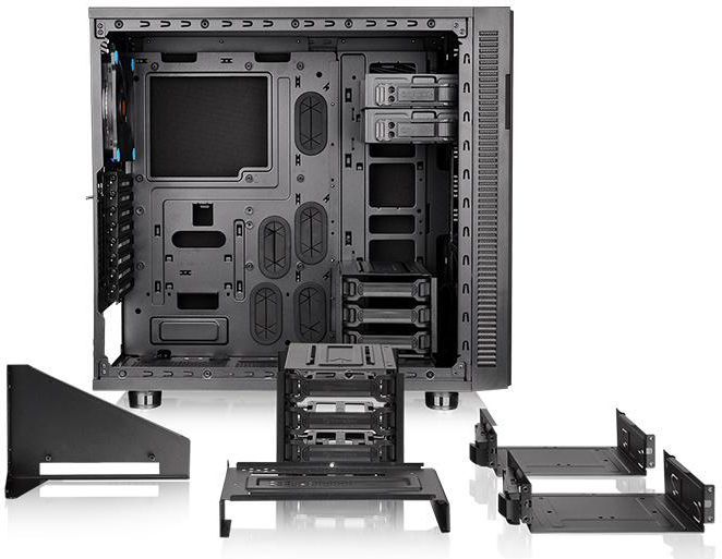 Kasë Thermaltake Supressor F31 TG, Midi Tower