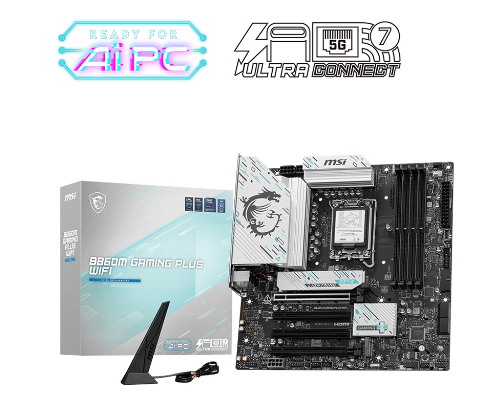 Pllakë amë MSI B860M GAMING PLUS WiFi mATX