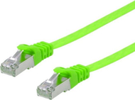 Мрежен кабел Equip Patch Cable Cat6A, 1m, UFTP, зелен