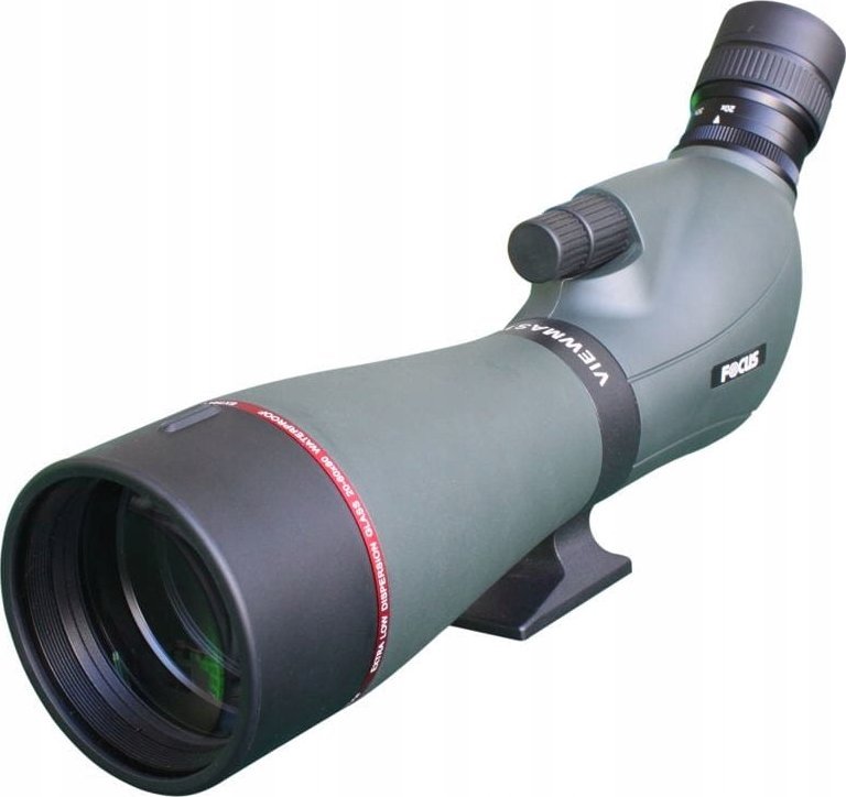 Teleskop vëzhgimi Focus Viewmaster 20–60x80, komplet me tripod Velbon Videomate 63, i zi