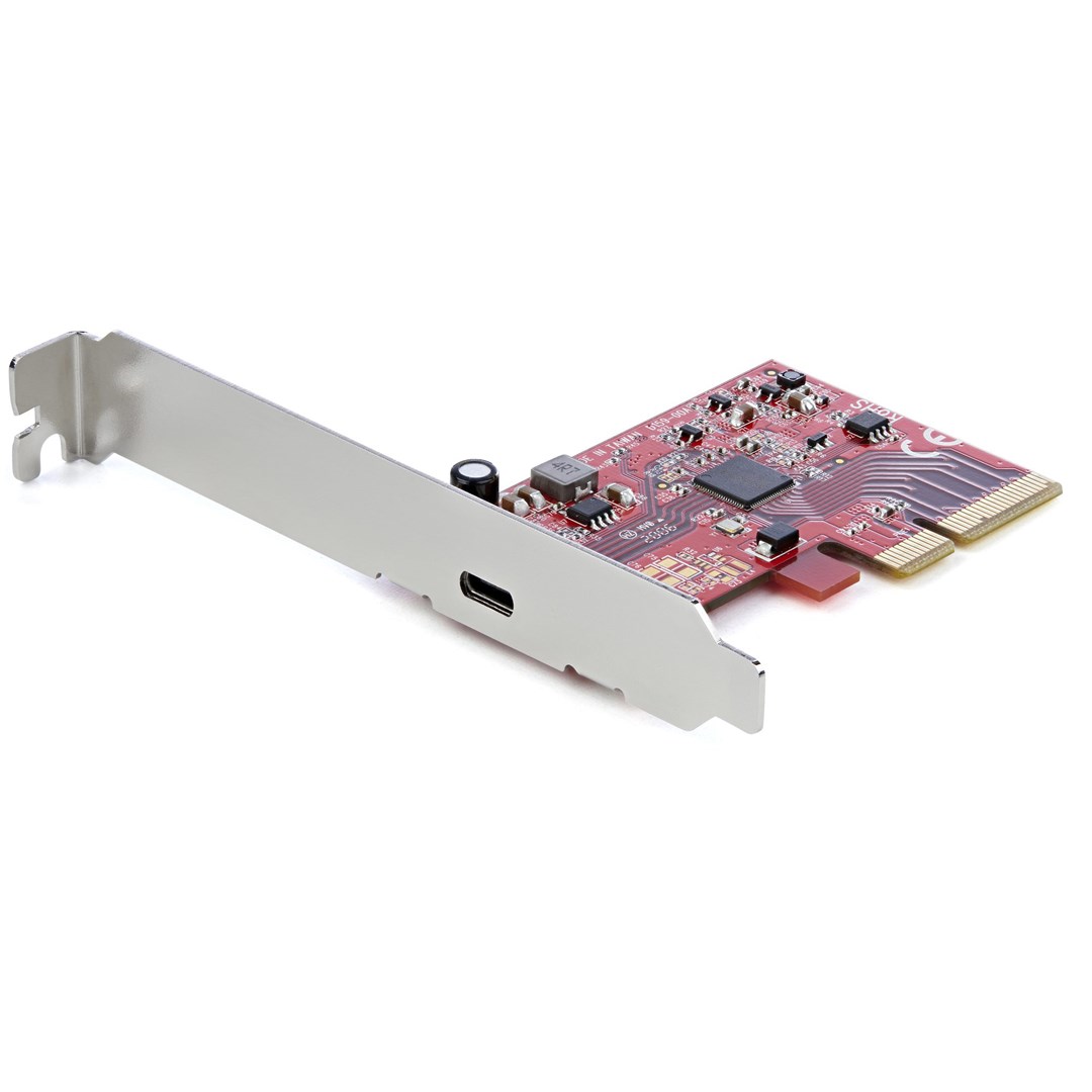 Kartë PCIe USB 3.2 Gen 2x2 StarTech.com, 1 port USB-C, 20 Gbps, e zezë