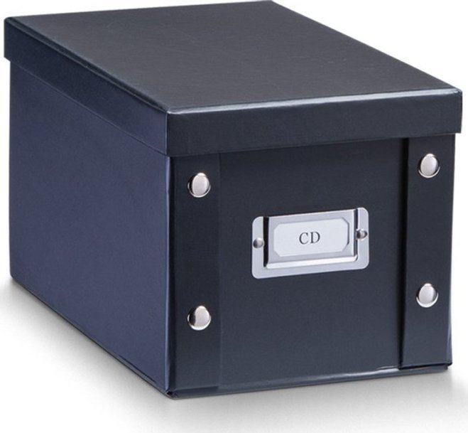 Kuti për CD Zeller CD Box, organizim CD, strukturë e qëndrueshme