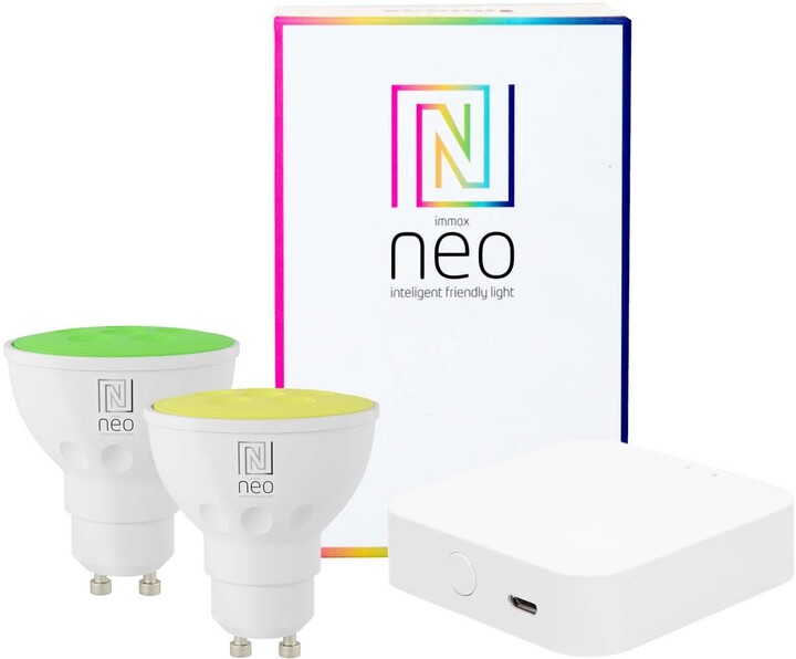 Poç IMMAX NEO DIRECTION Smart BRIDGE PRO, GU10 3,5W Zigbee 3.0 RGBW