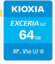 Kartë memorie Kioxia Exceria Gen 2, SDXC, 64GB