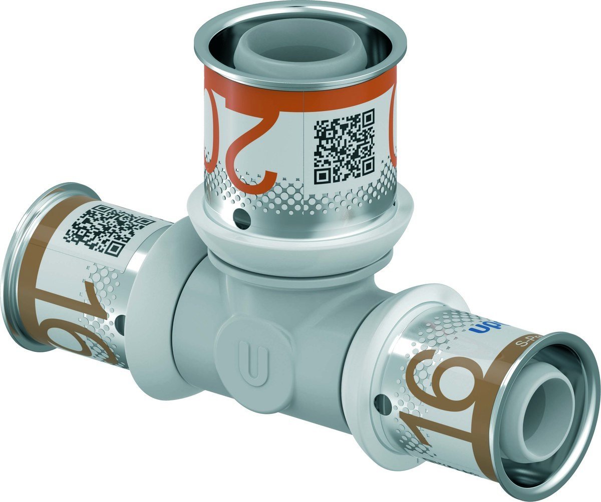 Pjesë lidhëse T e reduktuar Uponor S Press Plus PPSU 16 20 16