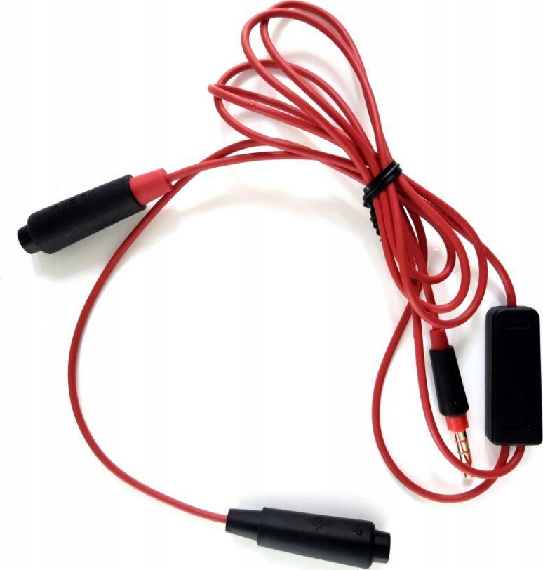 Përshtatës Poly Y-Training BW, 3.5mmm, i kuq