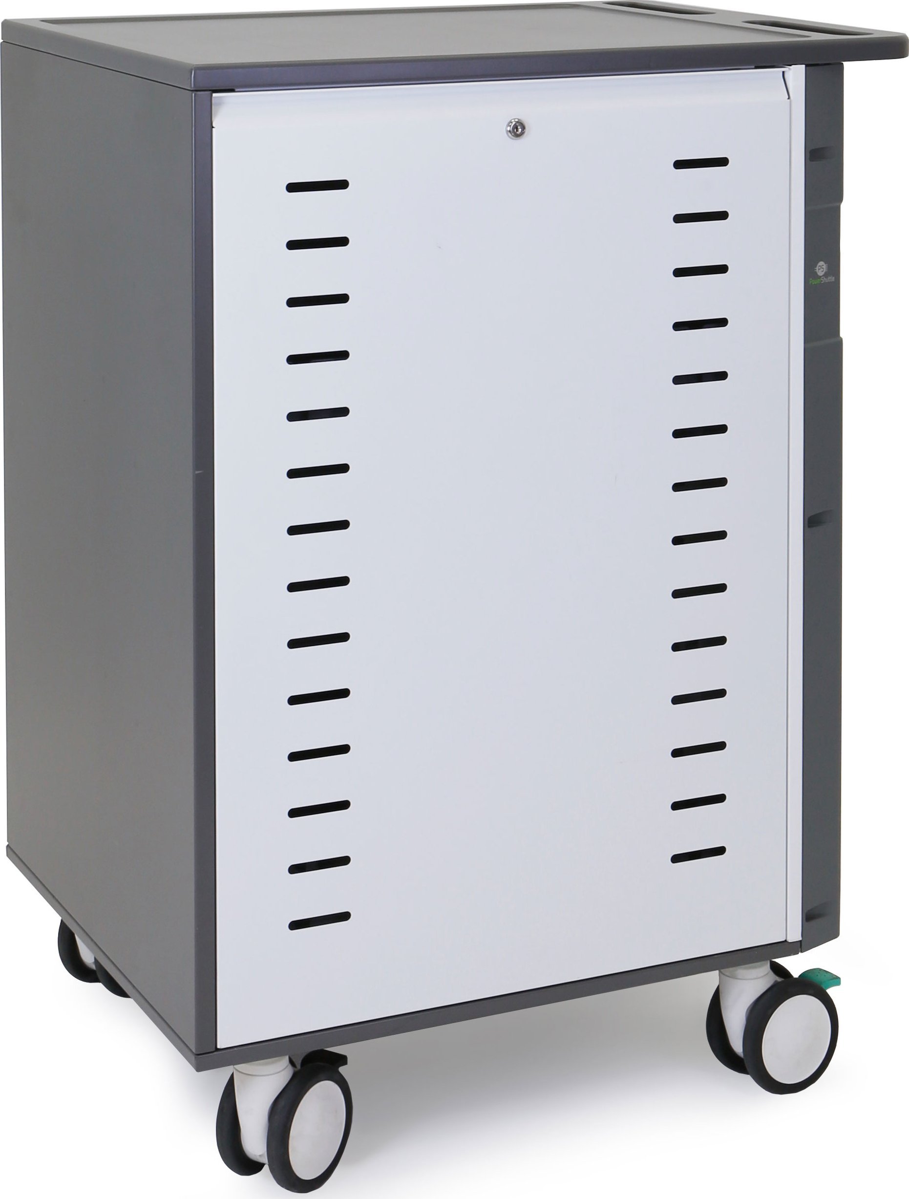 Karrocë karikimi Ergotron Zip40, për 40 pajisje, me PowerShuttle, e zezë dhe gri