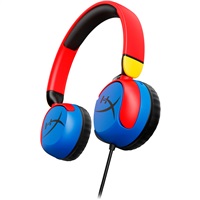 Kufje me kabllo HyperX Cloud Mini, për fëmijë, 3.5mm, blu kuqe verdhë