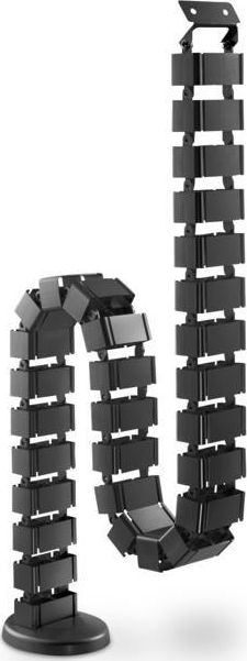 Organizues spiral kabllosh Digitus DA-90505, 130 cm, plastikë fleksibile, i zi
