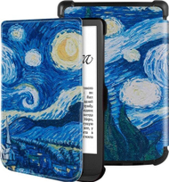 Заштитна футрола Страдо Кејс График за Покетбук Тач Лукс 4 5 627 616 628, функција спиење будење, повеќебоен дизајн Звездено