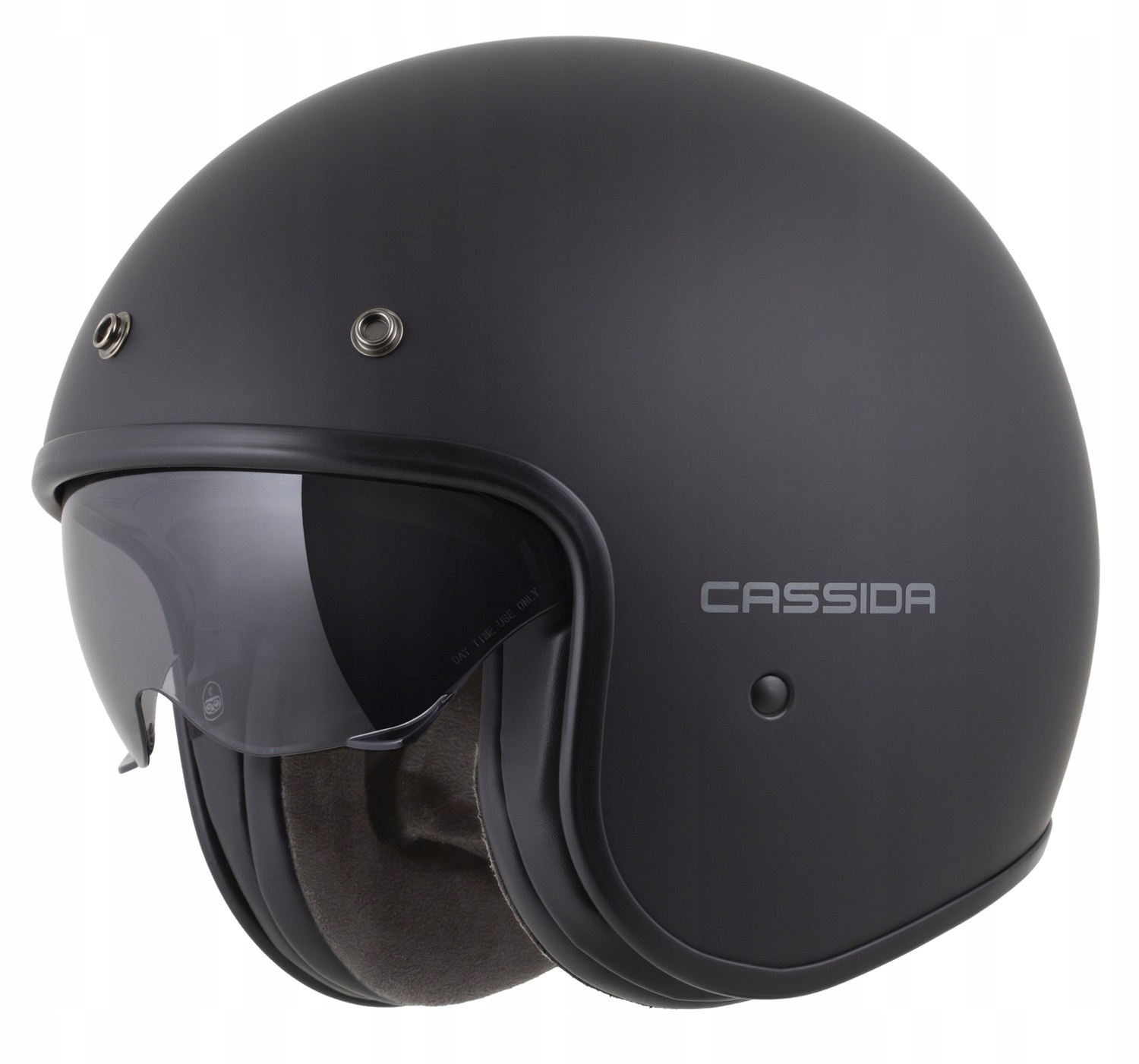Кацига за мотоцикл Касида Оксиген 2.0 Солид, големина XL, мат, црна темно сива