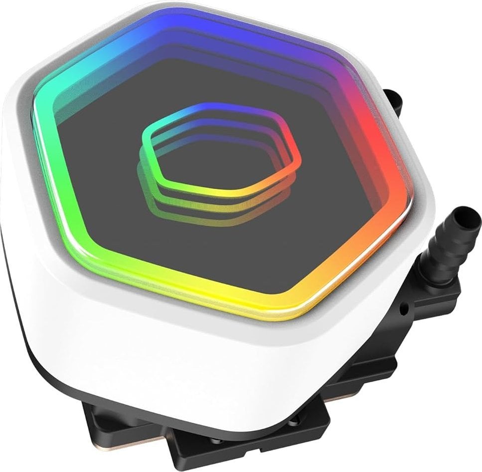 Ладилник со вода за процесор Cooler Master MasterLiquid 360 Core II, радијатор 360 mm, бел