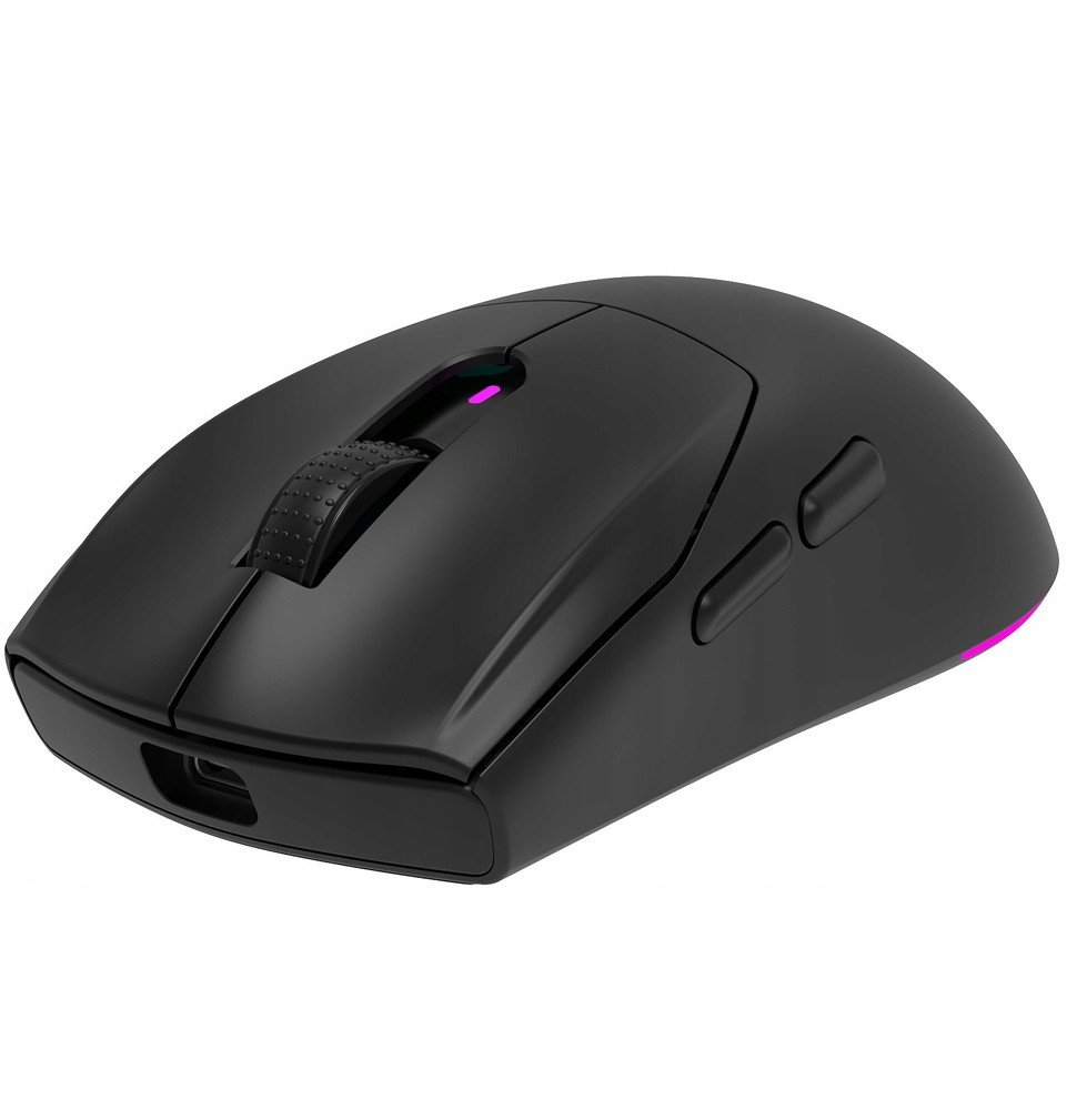 Maus gaming Rampage Prote M5, wireless dhe me kabllo, 24000 DPI, RGB, i zi