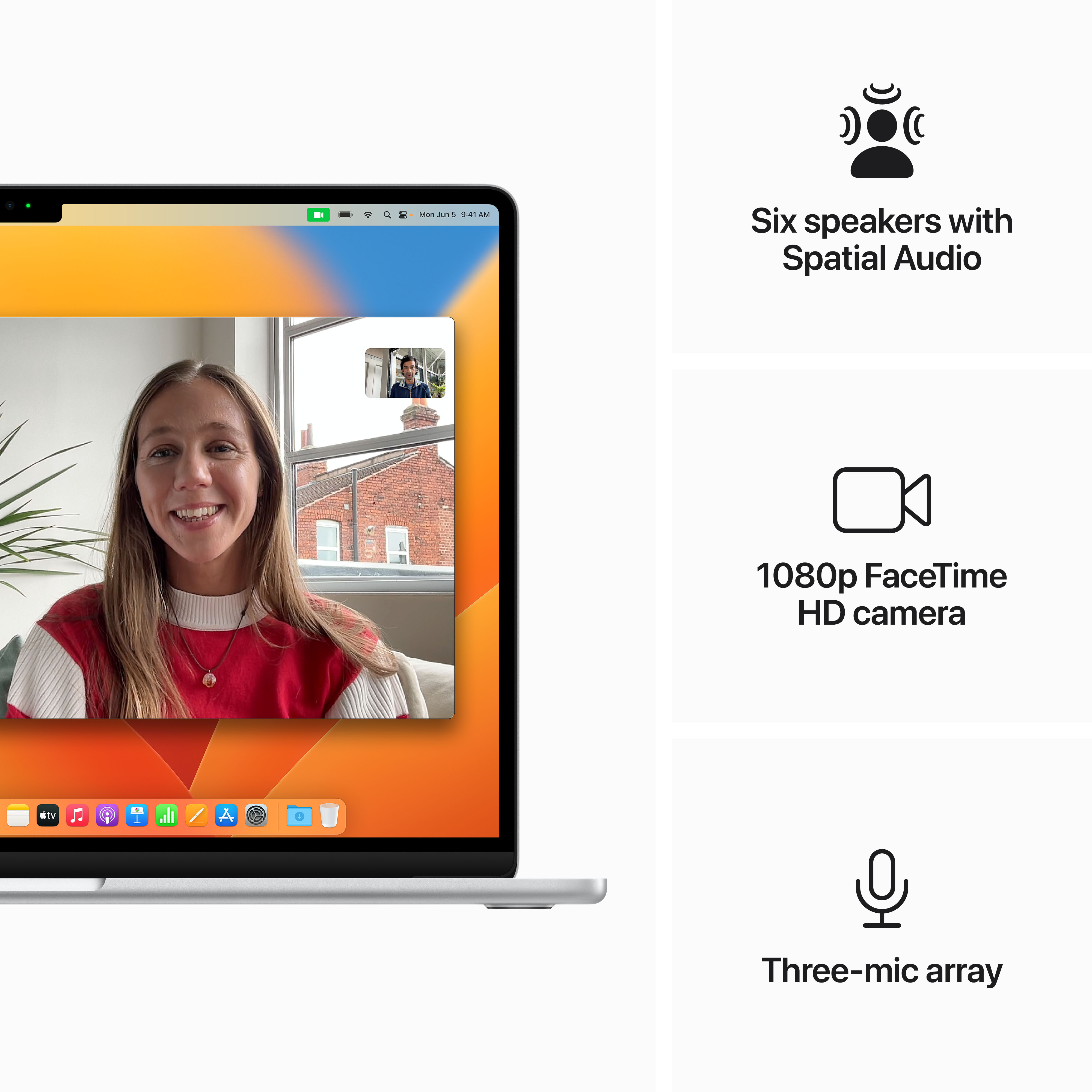 Apple MacBook Air 15", M2 8-Core CPU, 8GB, 256GB, 10-Core GPU, Silver