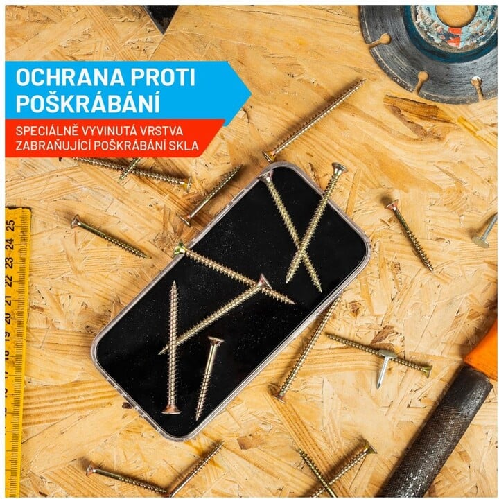 Заштитно стакло FIXEDО за Apple iPhone XR/11, со апликатор, црна боја