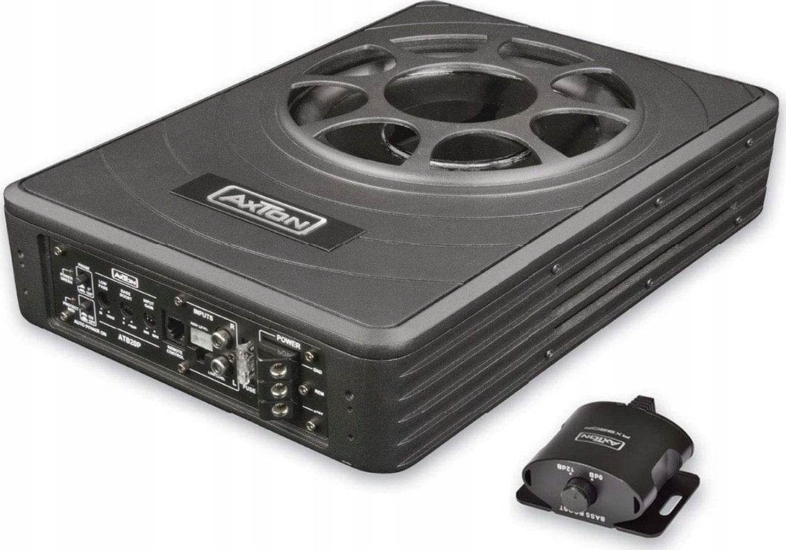 Nënulëse bass Axton ATB20P, 150W RMS, subwoofer aktiv, i zi