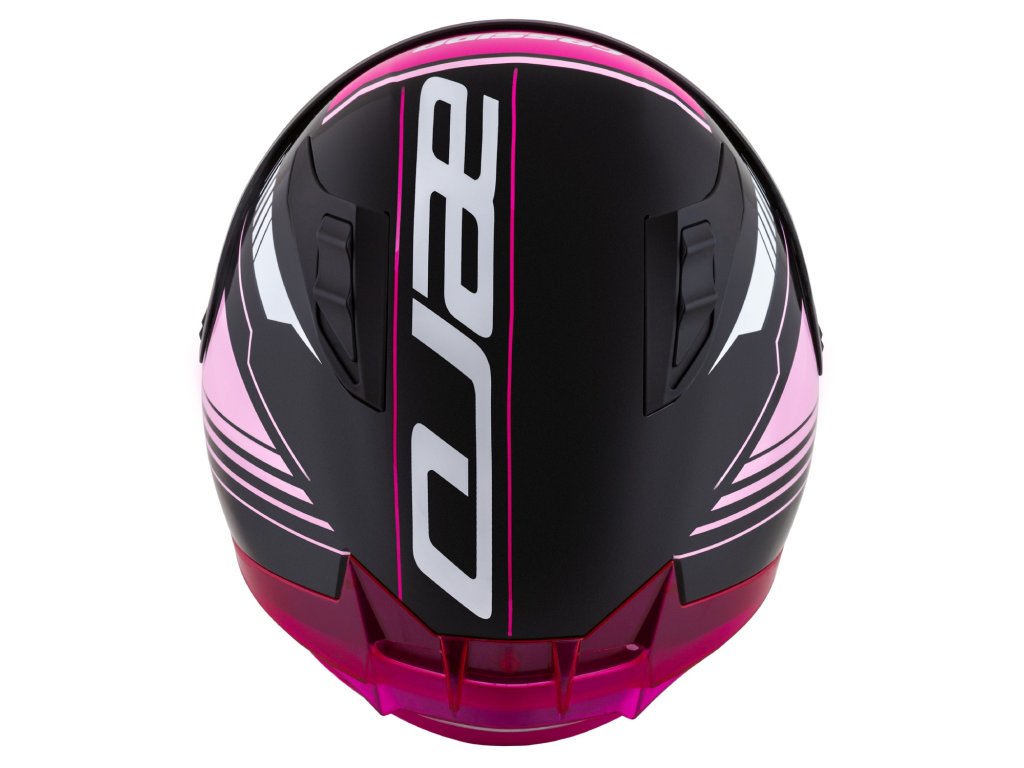 Helmë moto Cassida Aero Drome 1870, full face, polikarbonat, e zezë