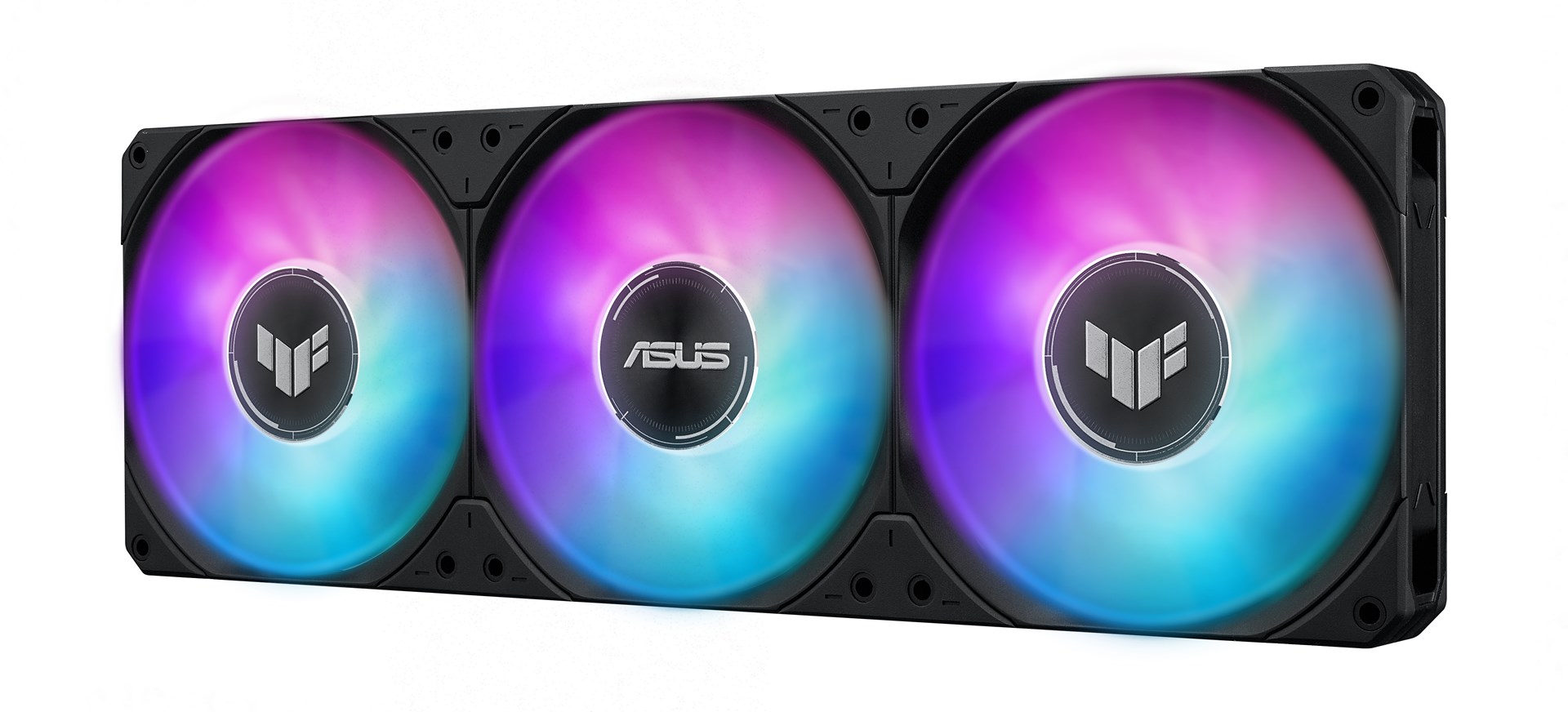 ASUS TUF Gaming LC III 360 ARGB LCD ладилник за вода, 12 см, црн