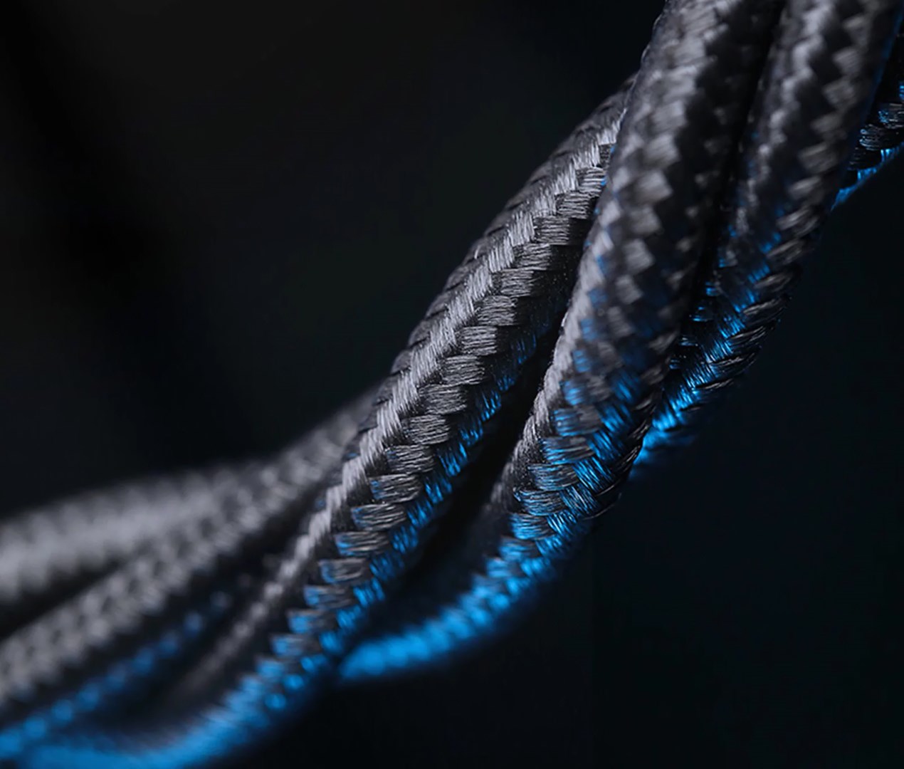 Kabllo Aukey, USB C / USB C, 1.8 m, e zezë