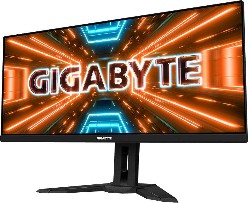Monitor Gigabyte M34WQ KVM, 34'', 144Hz, Class G, 3440 x 1440 (UWQHD, IPS, i zi