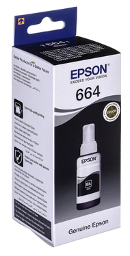 Ngjyrë printeri Epson T6641, C13T66414A, e zezë