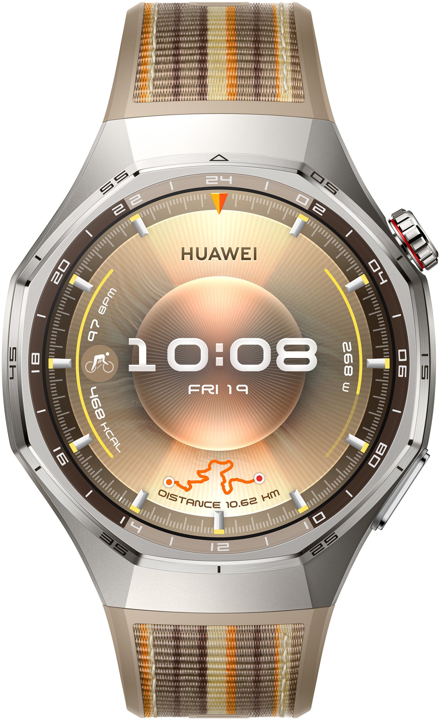 Ora inteligjente Huawei Watch GT 6 Pro, 46mm, AMOLED, GPS, titan i zi