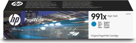 Kертриџ со боја HP 991X PageWide, висок капацитет, цијан