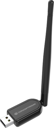 Блутут адаптер Концептроник ABBY, УСБ, Блутут 5.1, надворешна антена