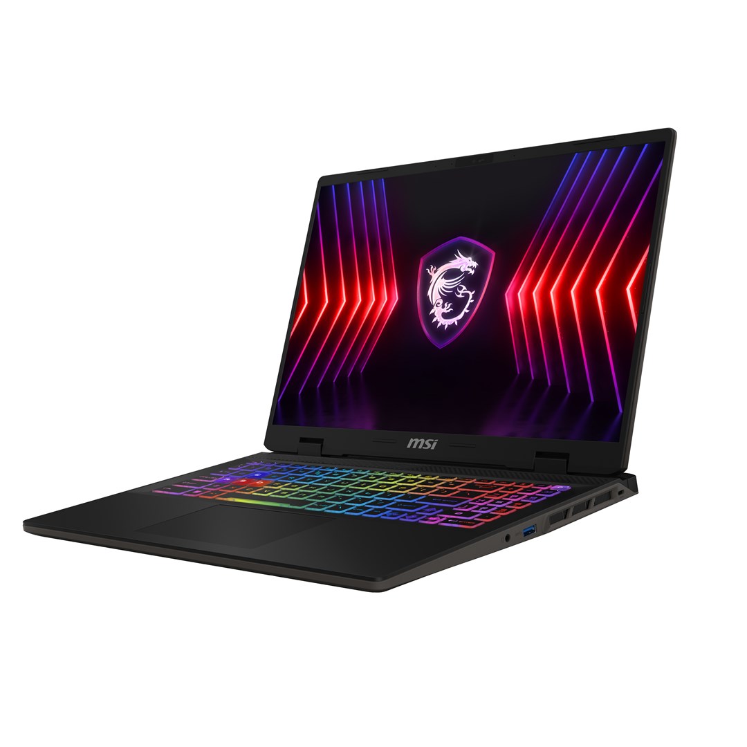 Laptop MSI Sword 16, 16", Intel i7-14700HX, 16 GB RAM, 1 TB SSD, NVIDIA GeForce RTX 4060, i hirtë