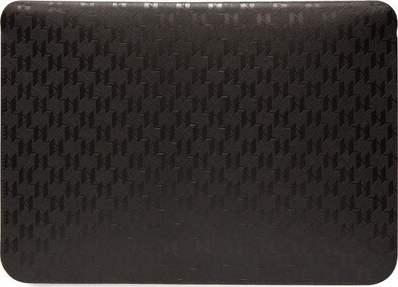 Футрола за лаптоп Karl Lagerfeld Sleeve KLCS16SAKHPCK, 16\", еко кожа Saffiano, црна