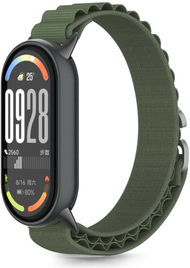 Rrip ore Tech-Protect Nylon Pro Strap për Xiaomi Smart Band 8 9 10 NFC, najlon, i gjelbër