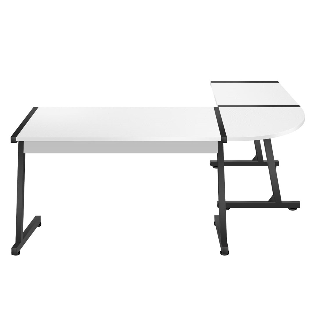 Tavolinë gaming këndore Huzaro Hero 6.0, 147x112 cm, 15mm, e bardhë
