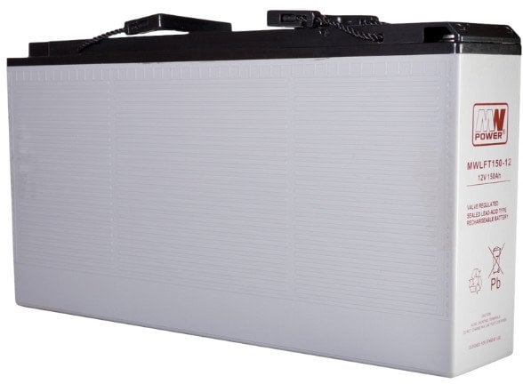 Bateri AGM MW Power MWLFT, 12V, 150Ah, terminal frontal