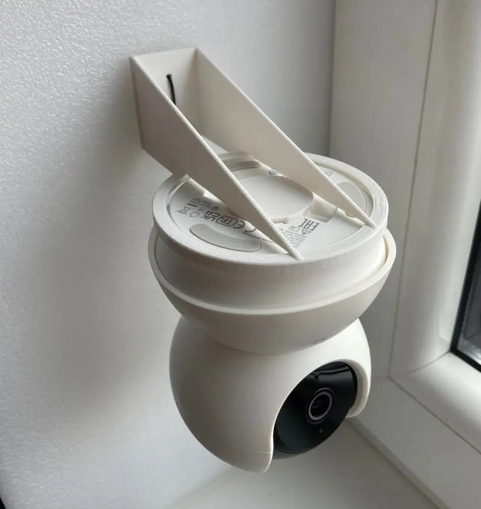 Mbajtëse muri TP-Link D-TC2xx për Tapo C200 C210, PETG, për kamera sigurie, e bardhë