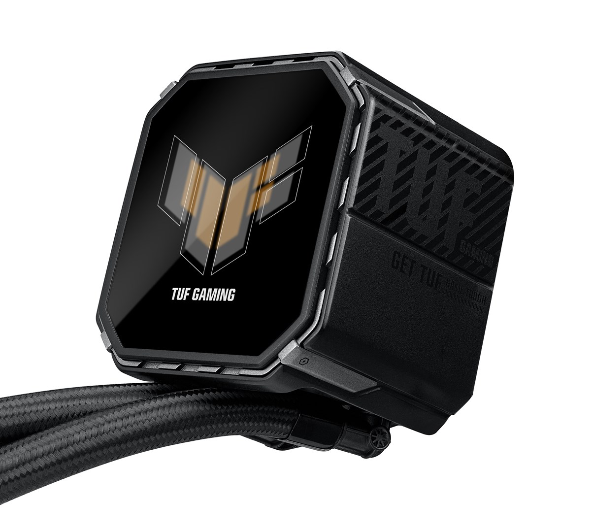 Ftohëse me ujë ASUS TUF Gaming LC III 360 ARGB LCD, 12 cm, e zezë