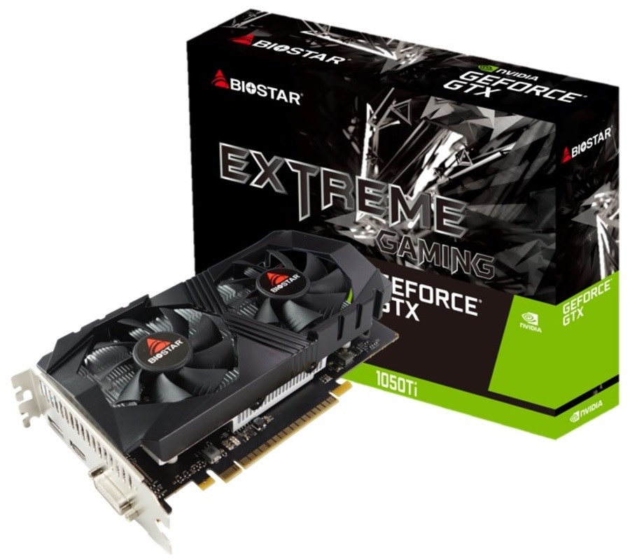 Kartë grafike Biostar NVIDIA GeForce GTX 1050 Ti, 4 GB GDDR5, VN1055TF41