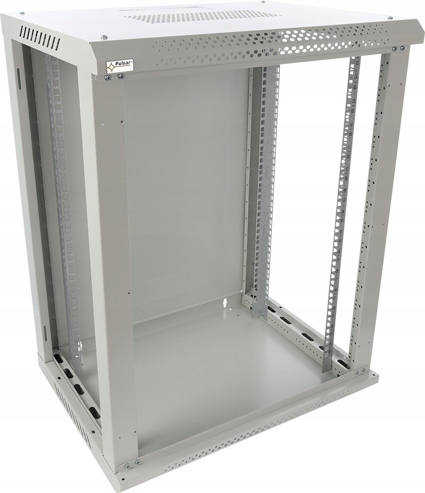 Kabinet RACK muror PULSAR RWA1564 G, 15U 19", 600x450 mm, gri