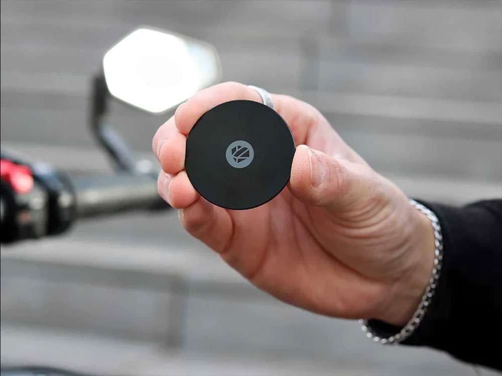 Pllakë ngjitëse për smartphone Shapeheart, çelik, 1.5mm, e zezë