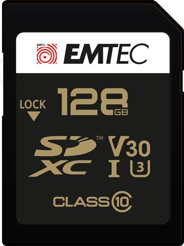 Kartë memorje Emtec Speedin Pro SDXC, 128GB, Class 10 UHS I U3 V30