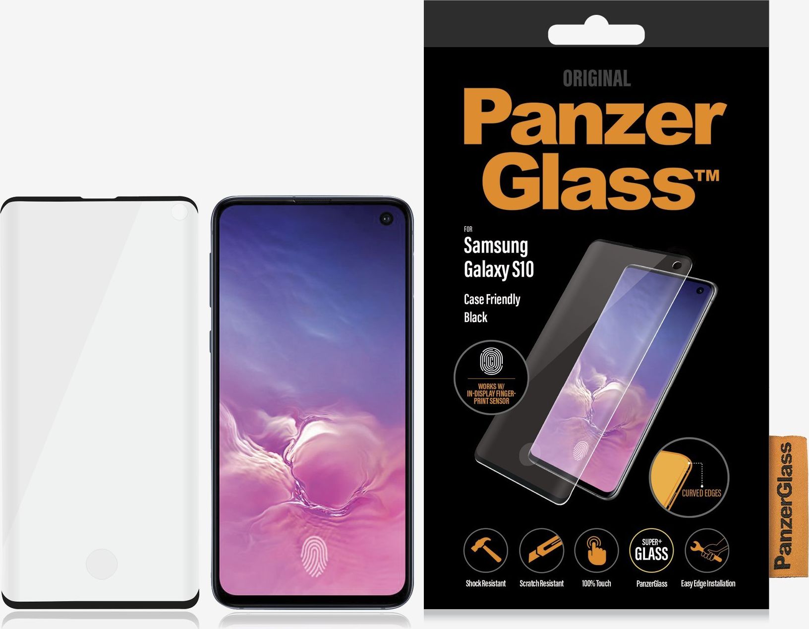 Xham mbrojtës për celular PanzerGlass për Samsung Galaxy S10