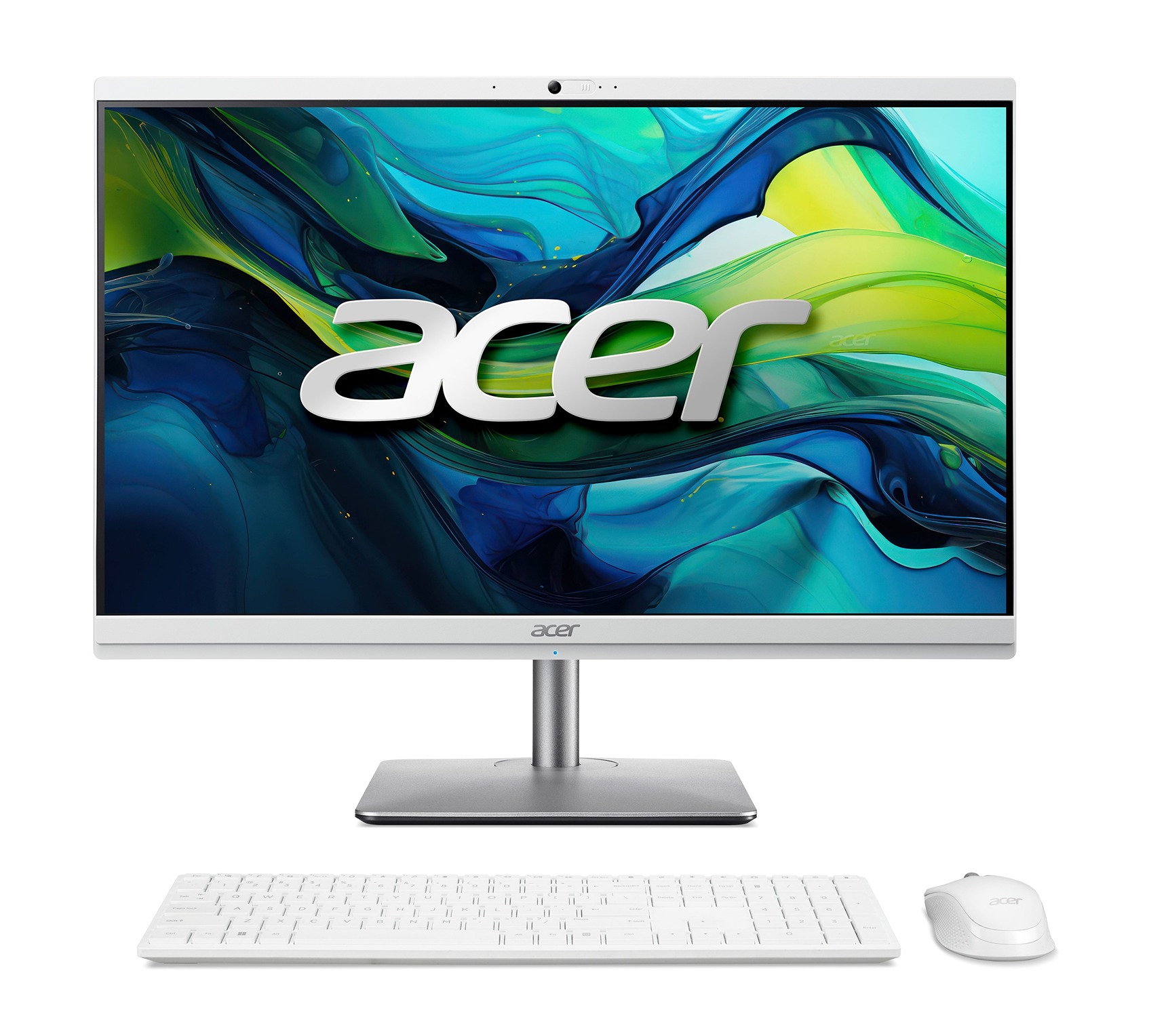 Kompjuter All-in-One Acer Aspire C24-195ES, 23.8", Intel Core Ultra 5-125U, 16GB RAM, 512GB SSD, Windows 11 Pro, i bardhë