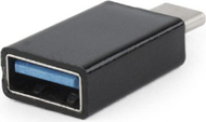 Përshtatës Gembird USB-C - USB-A (A-USB3-CMAF-01), i zi  Përshtatës Gembird USB-C - USB-A (A-USB3-CMAF-01), i zi