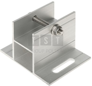 Bazë montuese e pasme USP UDMK T, për panele fotovoltaike, metalike, gri