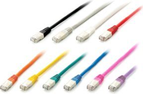 Kabllo rrjeti Equip Patchcord, Cat6, S / FTP, HF, 7.5m, e kuqe