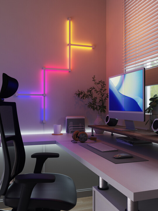 Set ndriçimi Nanoleaf Lines Squared Starter 4 Pack