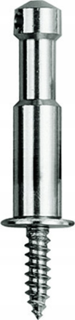 Адаптер за статив Manfrotto Tenone E610, пин 16 mm, сребрен