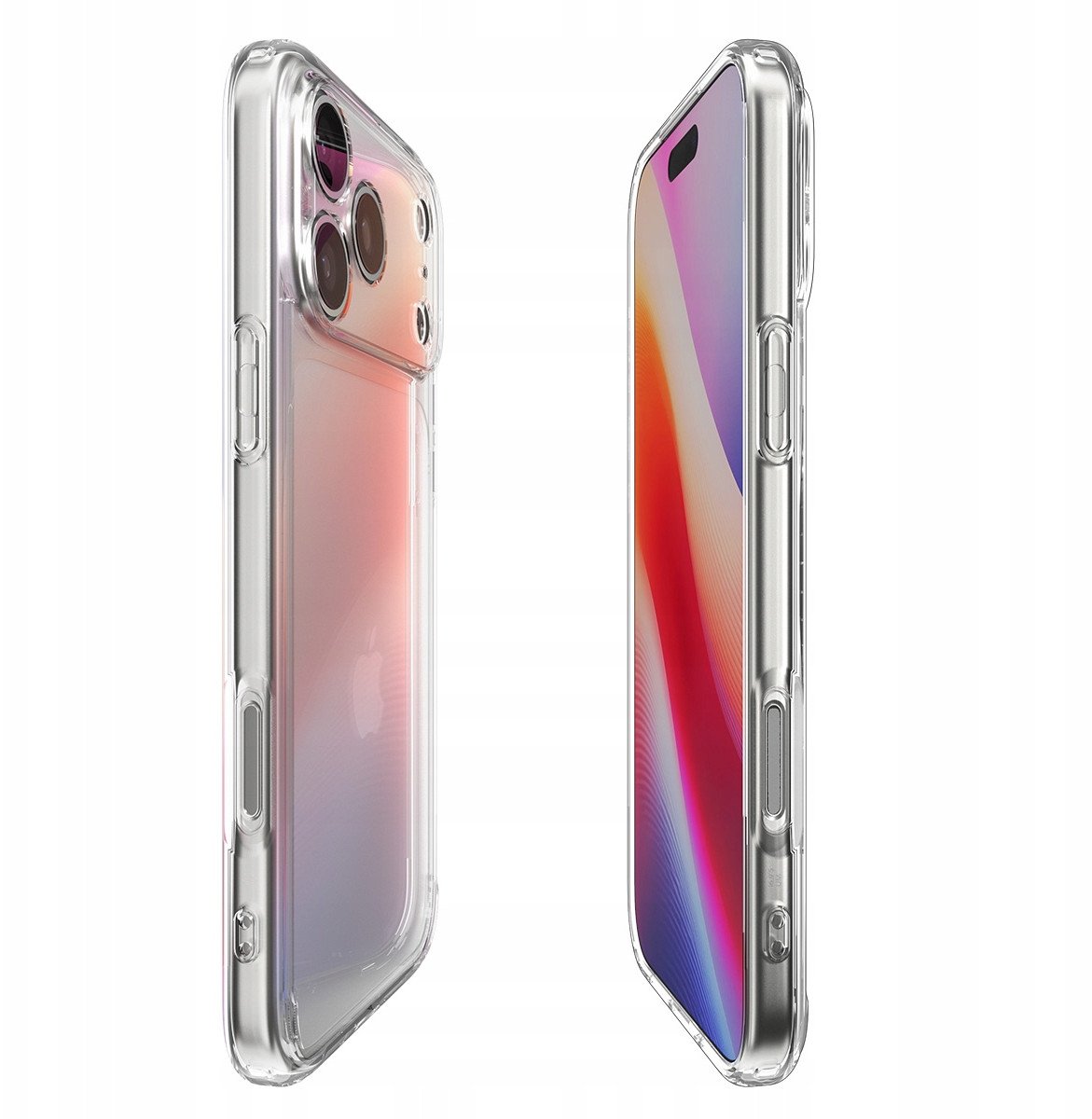 Kapak telefoni Spigen Ultra Hybrid MagSafe, për iPhone 17 Pro Max, transparent