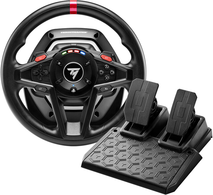 Set timon dhe pedale Thrustmaster T128, (PC, PS4, PS5)